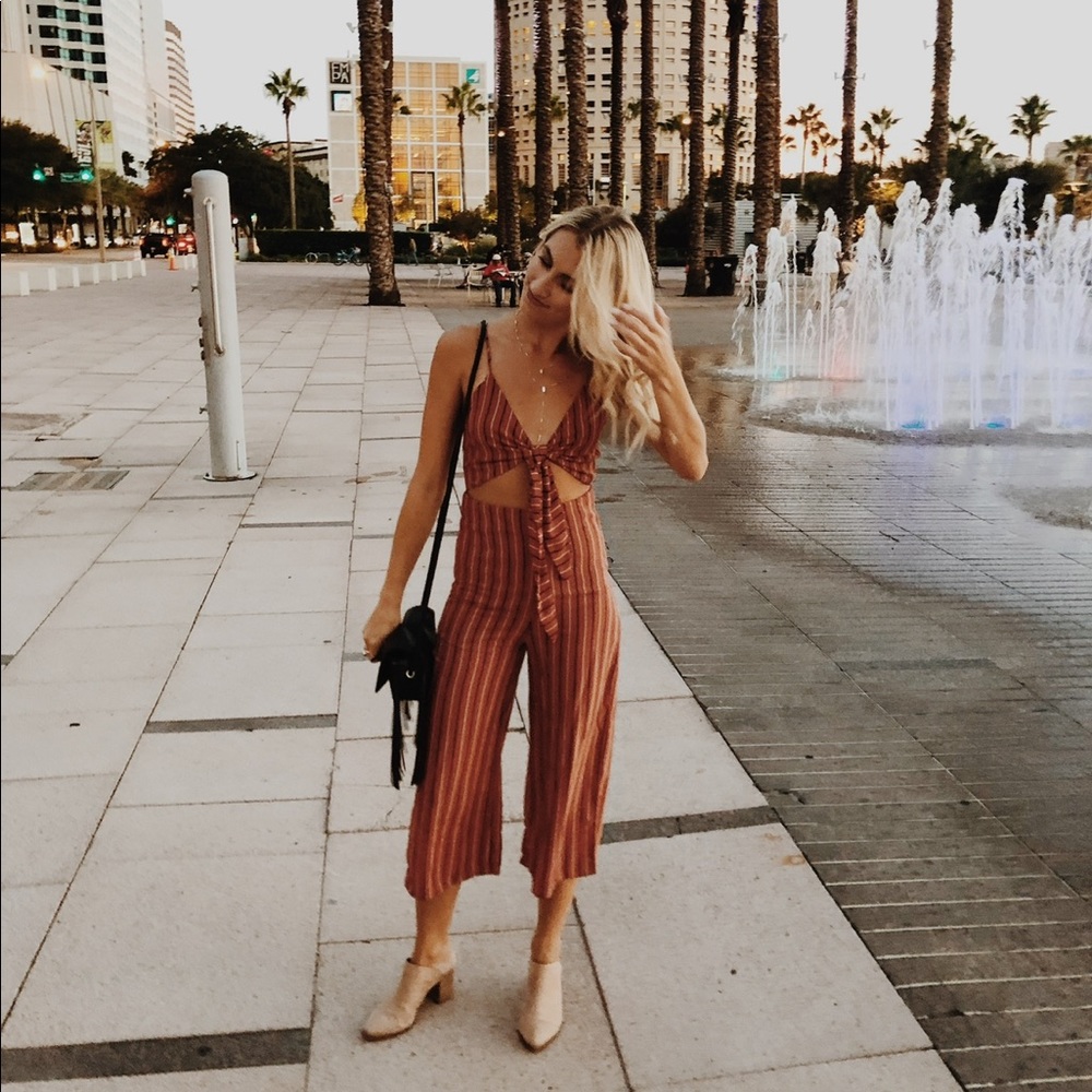 Cutout jumpsuit